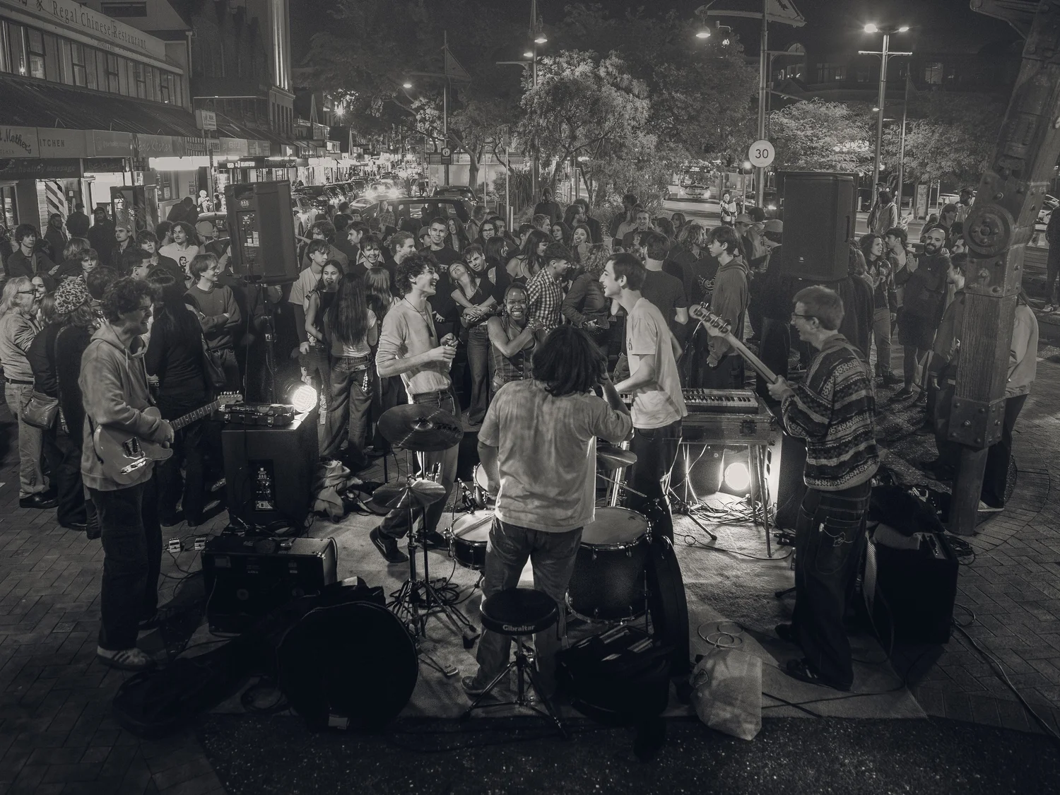A packed independent music event in Wellington